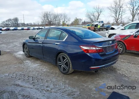 2017 Honda Accord Sport from USA, damaged, VIN 1HGCR2F55HA295430